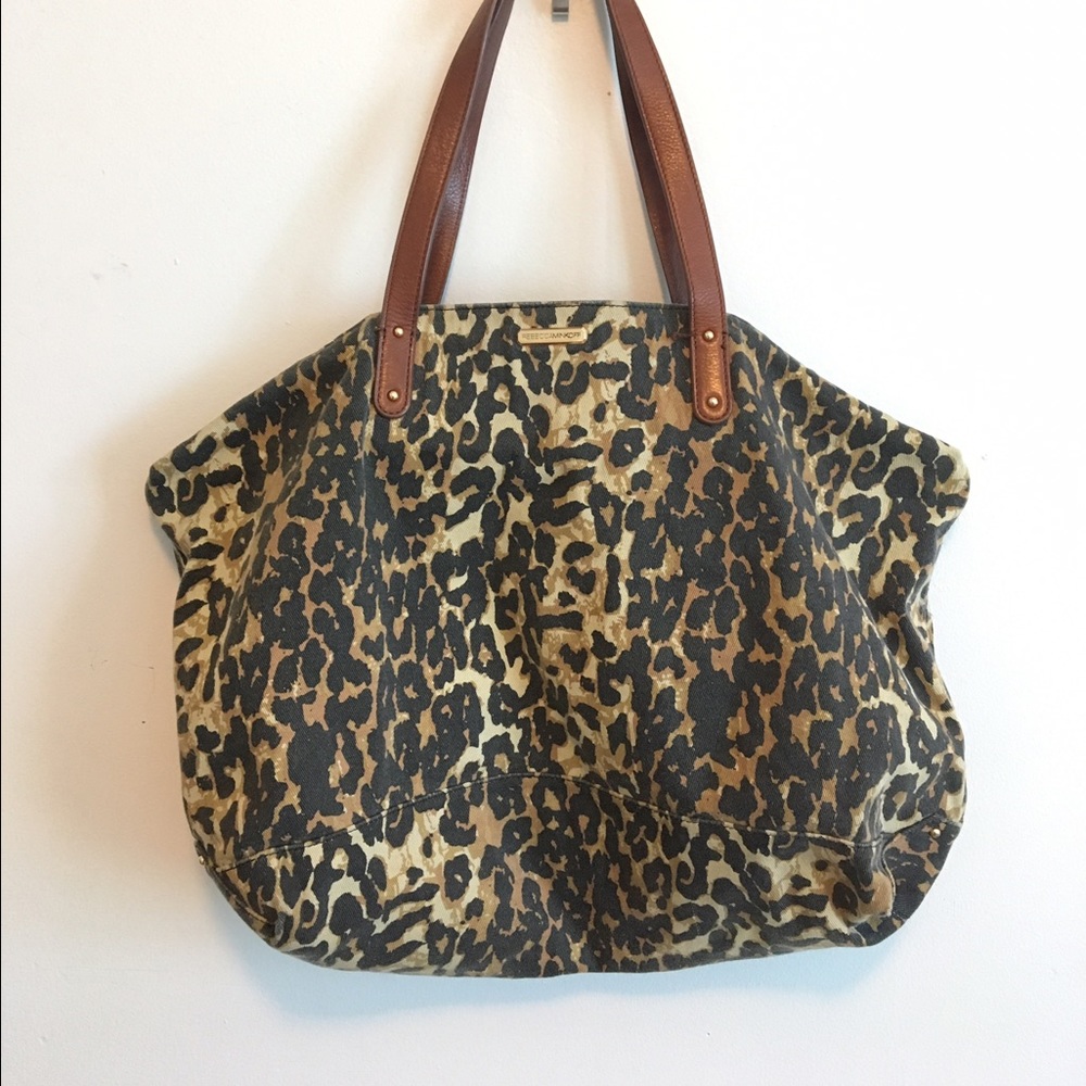 Rebecca Minkoff Leopard Tote Bag👜