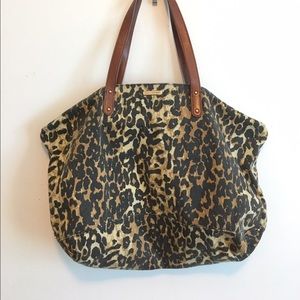 Rebecca Minkoff Leopard Tote Bag👜