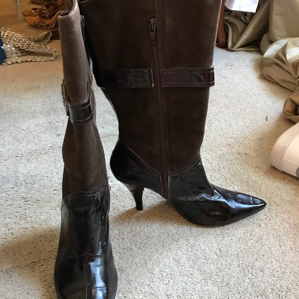 Heel boots
