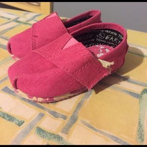 Pink Girls Toms