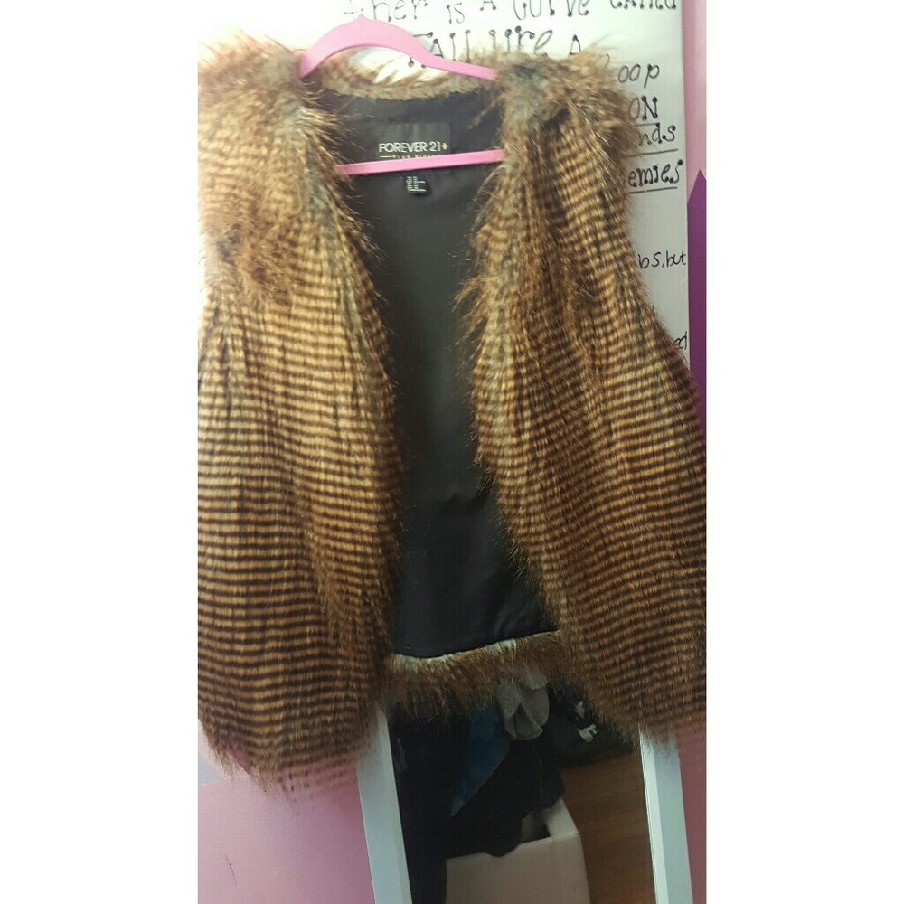 Furry vest