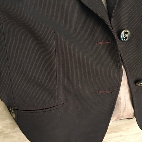 TAHARI Brown Blazer size 10 - Picture 2 of 8