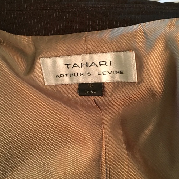 TAHARI Brown Blazer size 10 - Picture 8 of 8