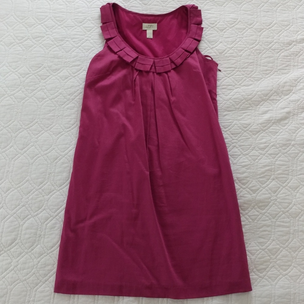 Loft Maroon Dress
