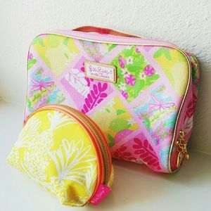 Lilly pulitzer make up bags