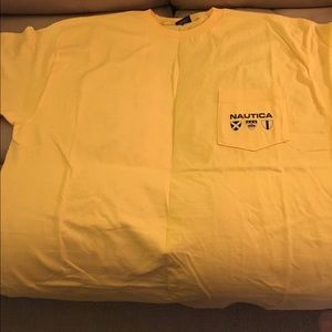 Mens XL Nautica Pocket TShirt