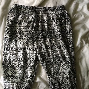 Aztec Flowy Joggers