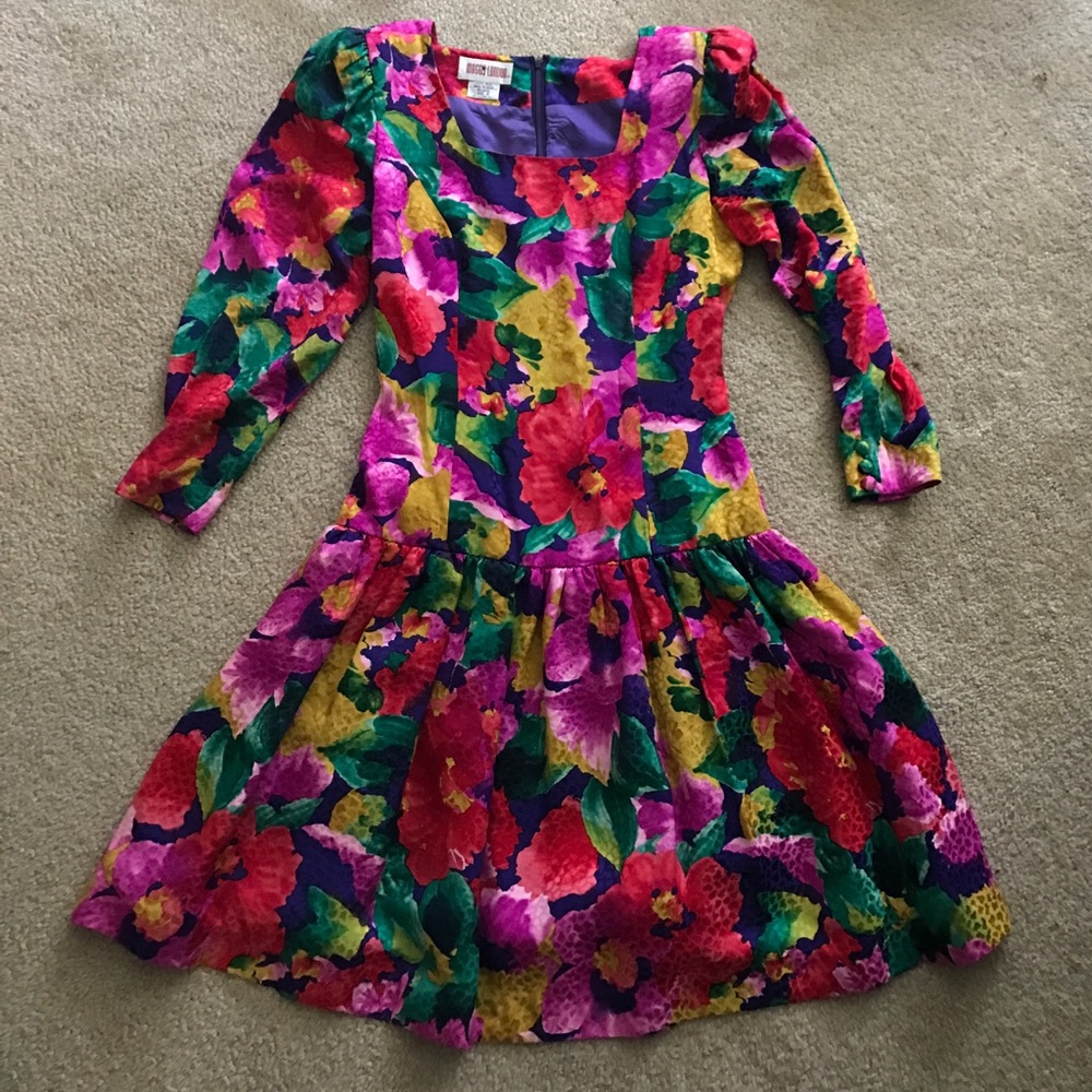 Colorful VINTAGE dress from Maggy London