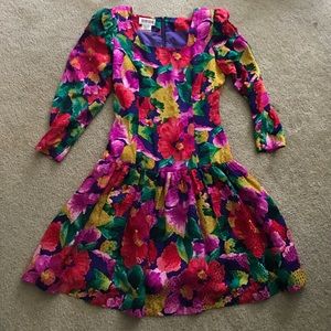 Colorful VINTAGE dress from Maggy London