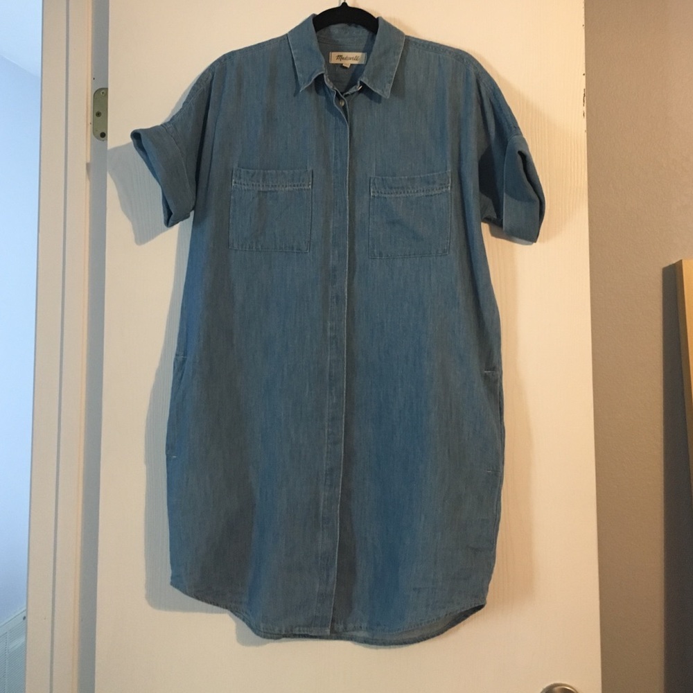 Madewell Chambray Dress