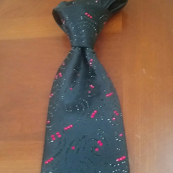 Swovarski Crystal Hand Made Men's Tie