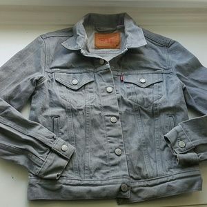 Levi's grey denim jacket