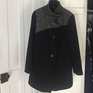 Asymmetrical Pea Coat