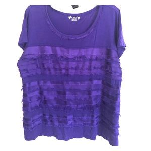 Purple Cato tee