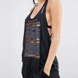 Reebok Metallic Print Tank Top