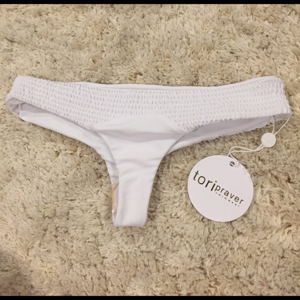 Tori Praver bikini bottom
