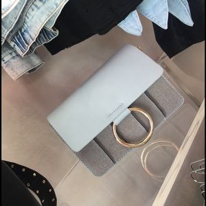 Baby Blue Mini Brossbody / Clutch