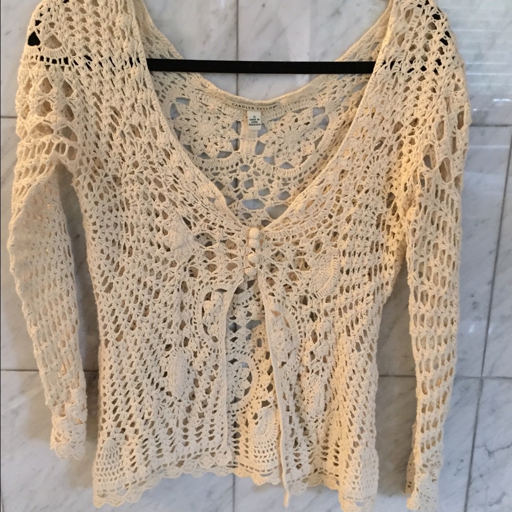 Beautiful crochet sweater