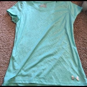 Girls underarmour dry fit shirts