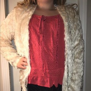 Fuzzy/Furry Cardigan