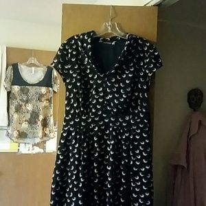 A Eshakti dress with little birds