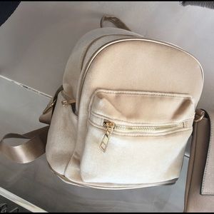 NUDE Suede mini backpack