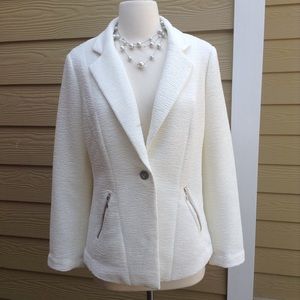 Chico's White Spring Jacket