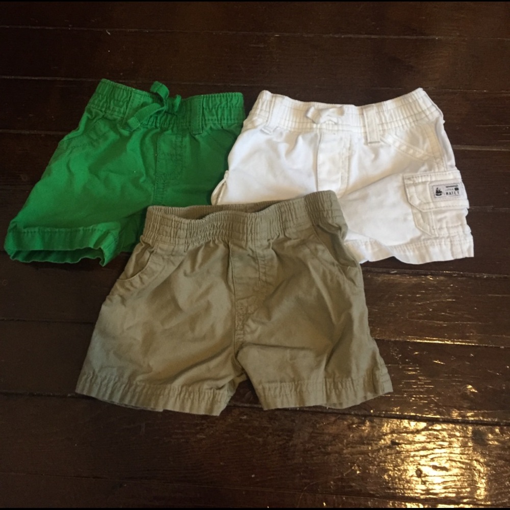 Bundle Baby Boy Shorts Sz 3 Months
