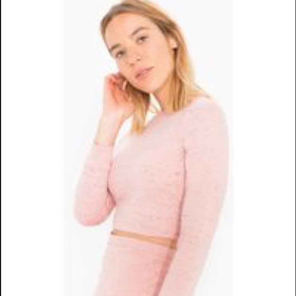 AA American Apparel Long Sleeve Crop Raglan