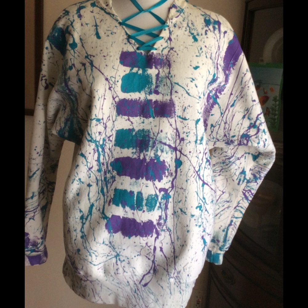 Hand Painted Sweatshirt