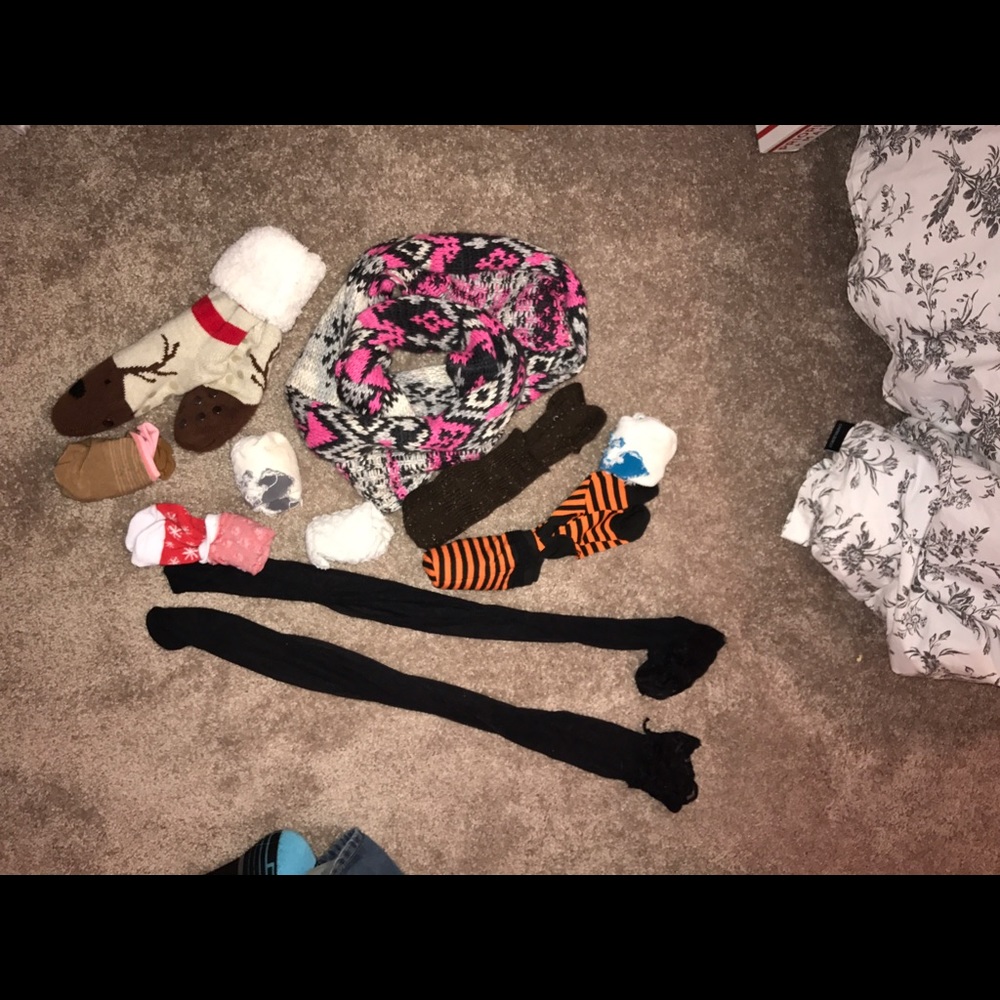 Bundle of Scarf and Socks