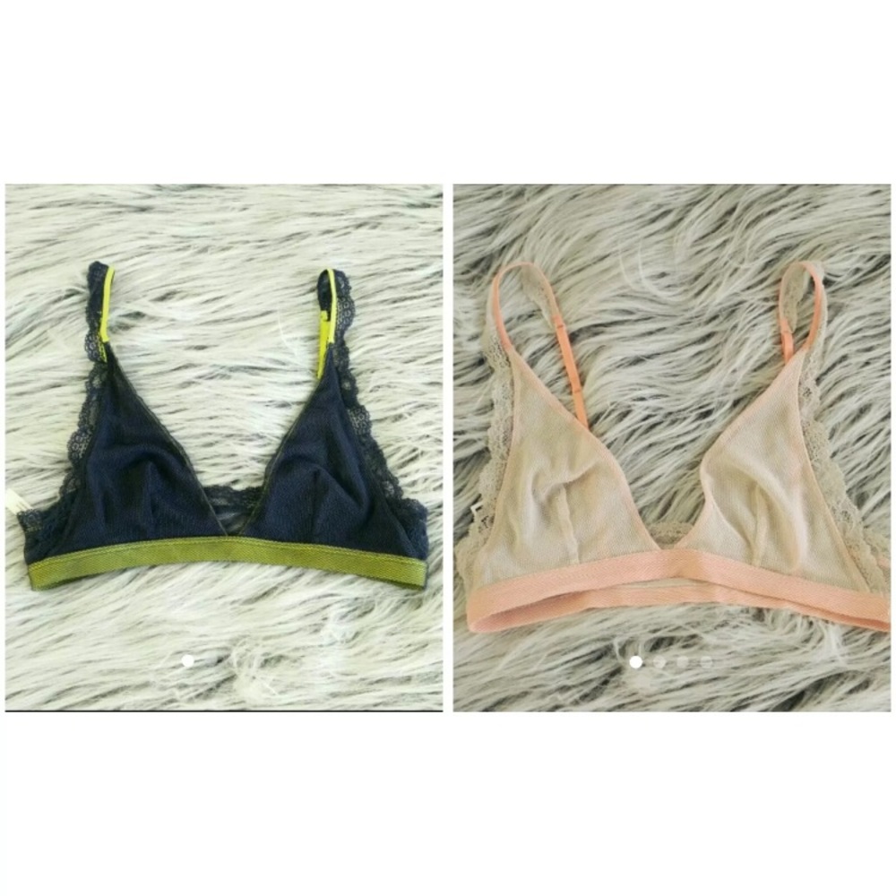 2 FREE PEOPLE XS BRALETTE