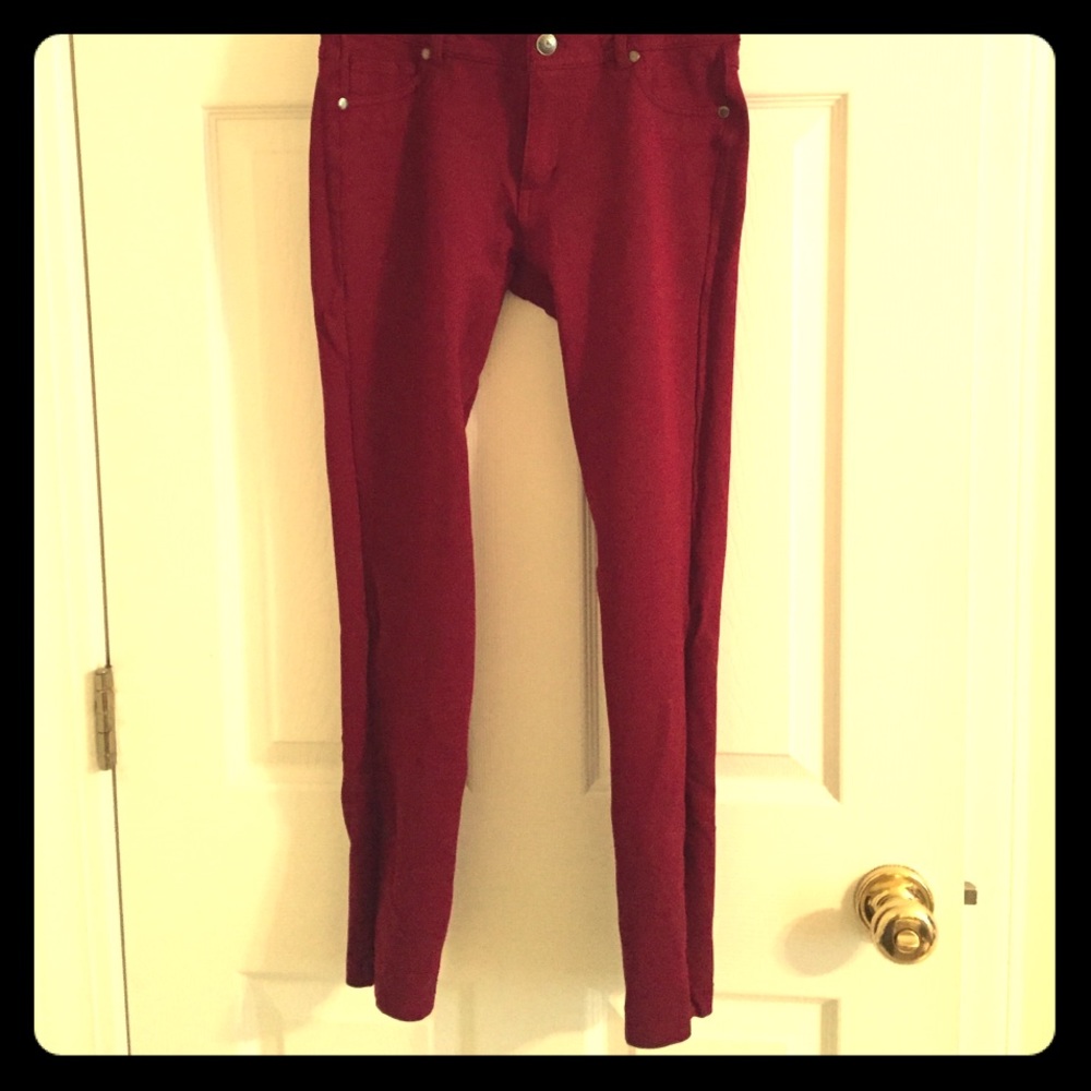 SOLD Wine colored leggings