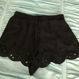 Brandy Melville Shorts With Intricate Design