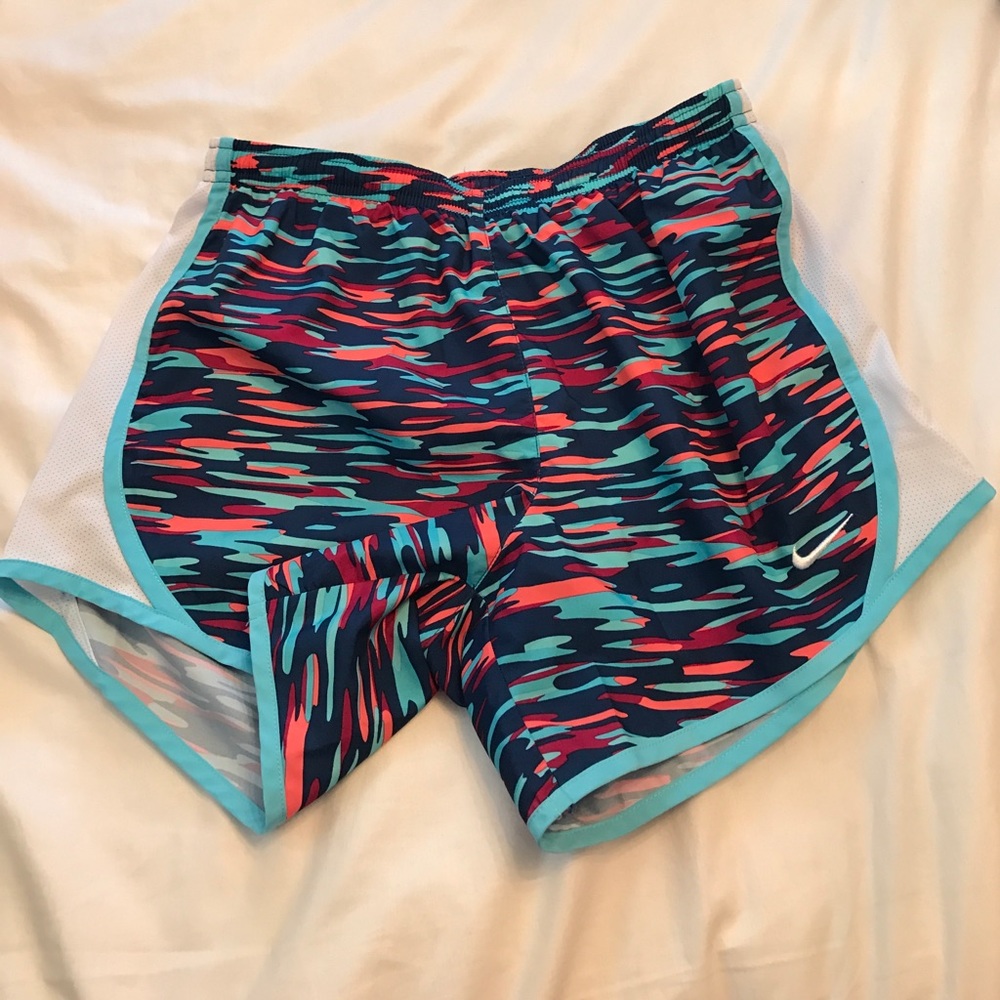 Patterned Nike shorts