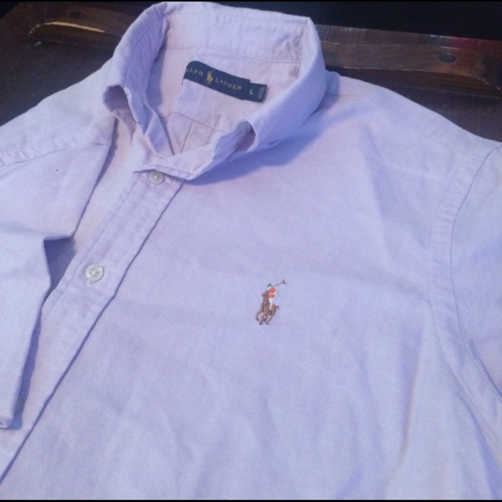 Men's Ralph Lauren polo short sleeve Oxford