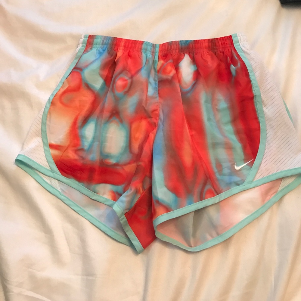 Patterned Nike shorts