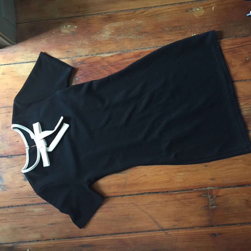 Black Work Dress w/ Bow