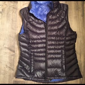 Black Goose Down Vest