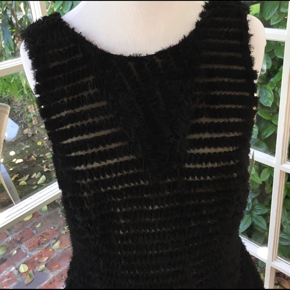 NWT Nicole Miller size 4 black dress - Picture 2 of 4