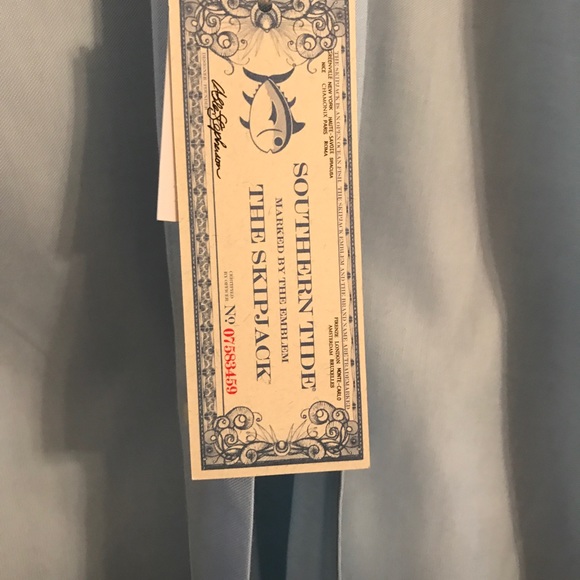 NWT- Southern Tide "Sky Blue" Blouse - Picture 2 of 3