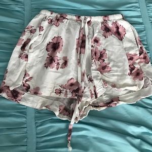 Brandy Melville Floral Shorts