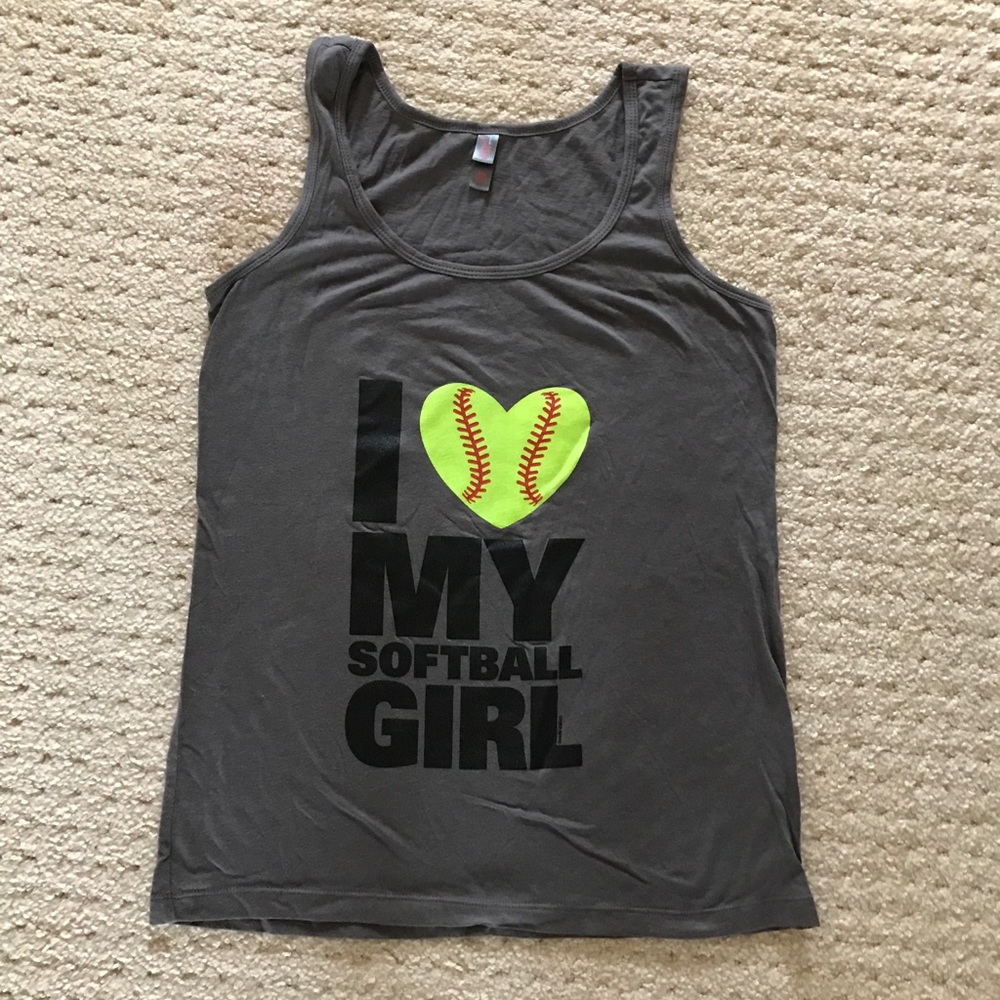Softball girl tank ****2 LEFT