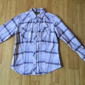 Columbia flannel shirt.