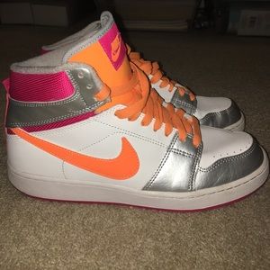 Pink & Orange Nikes NEVER WORN