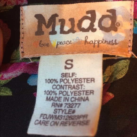 Sheer floral button up - Picture 5 of 5