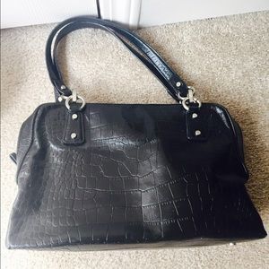 Classic Black Handbag by Ann Taylor