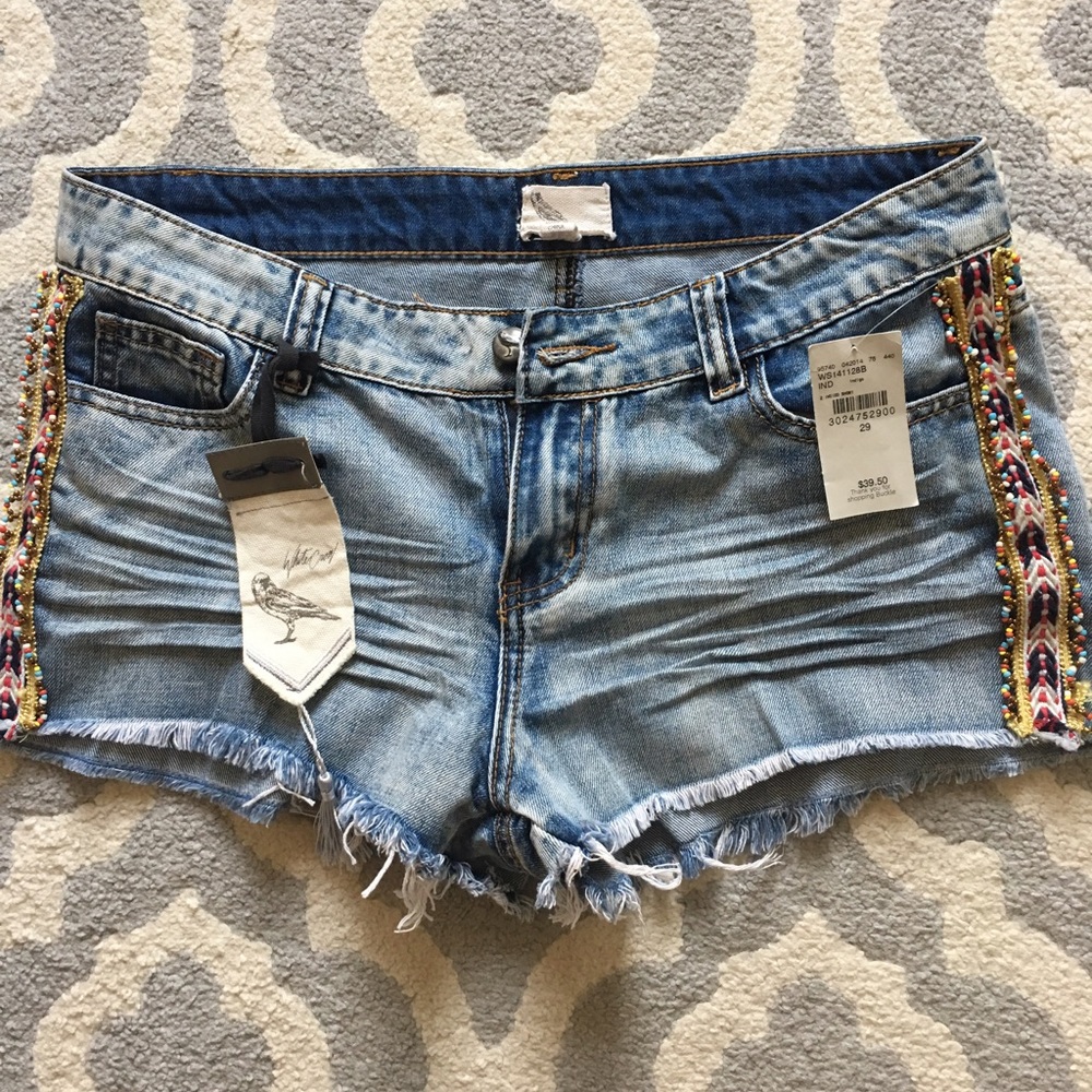 Boho shorts from The Buckle