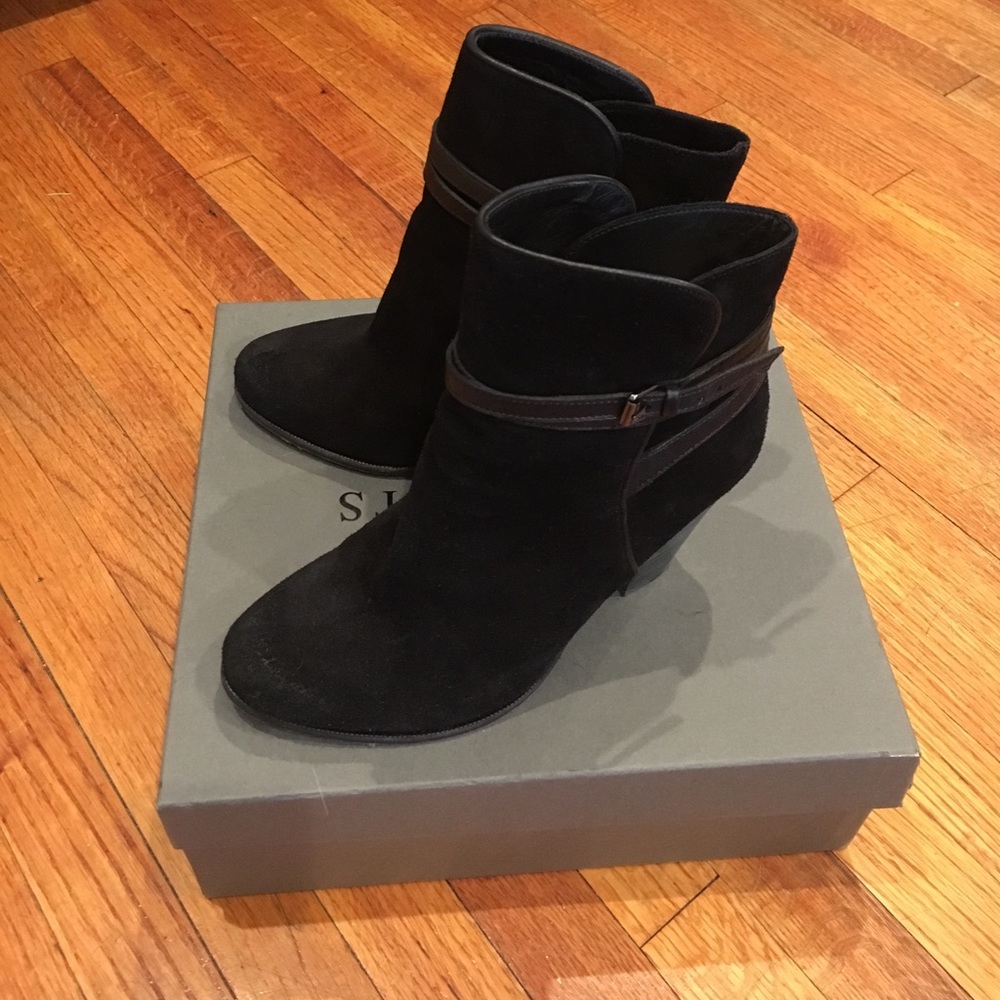 Allsaints Victoria heel boot, Black, EU 38/US 7.5