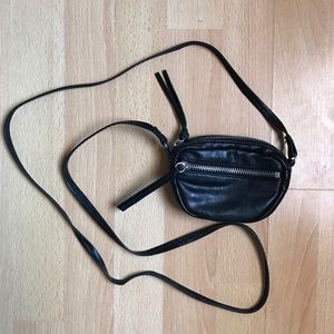 Mini cross-body satchel